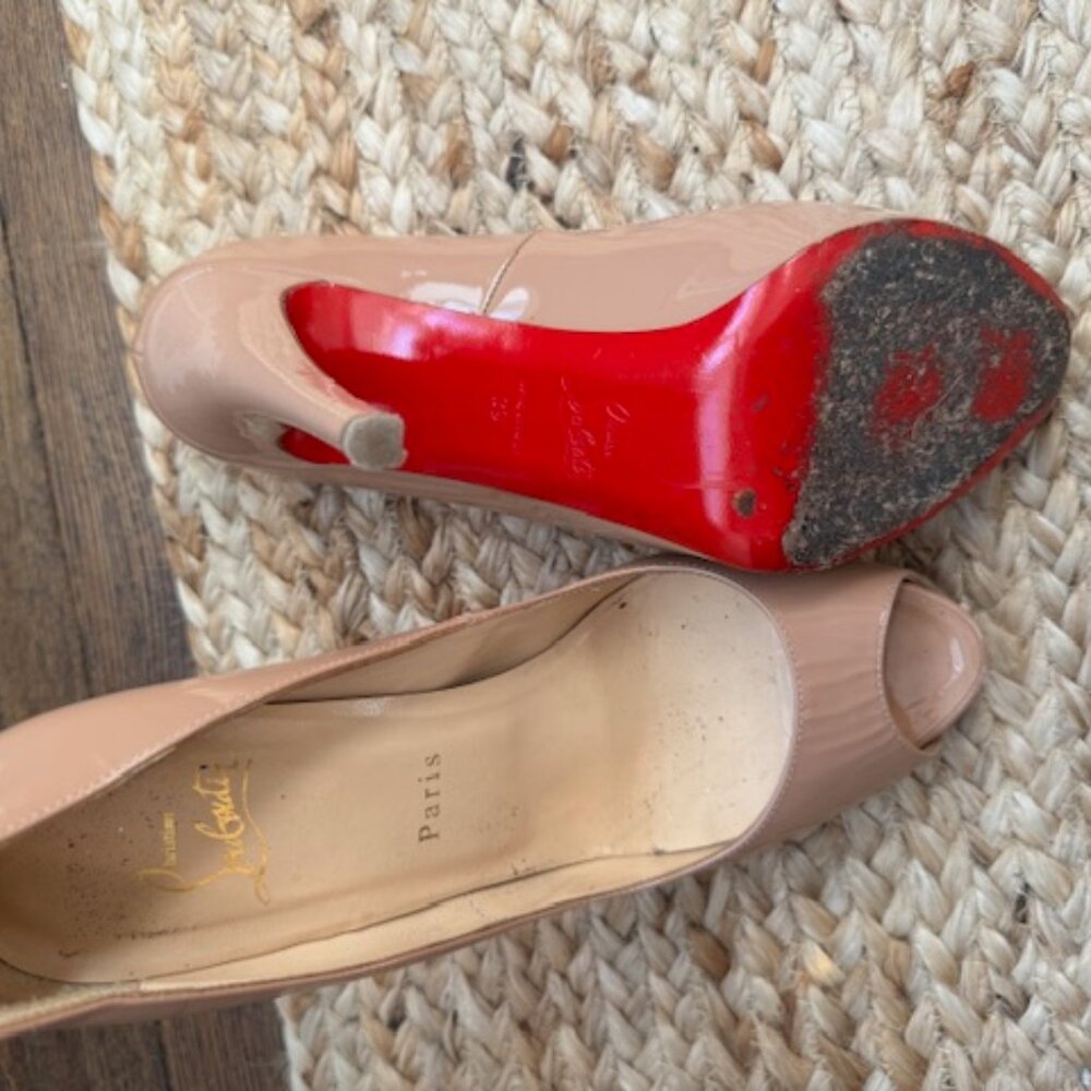 Christian Louboutin Patent Leather Pumps - Picture 3 of 5